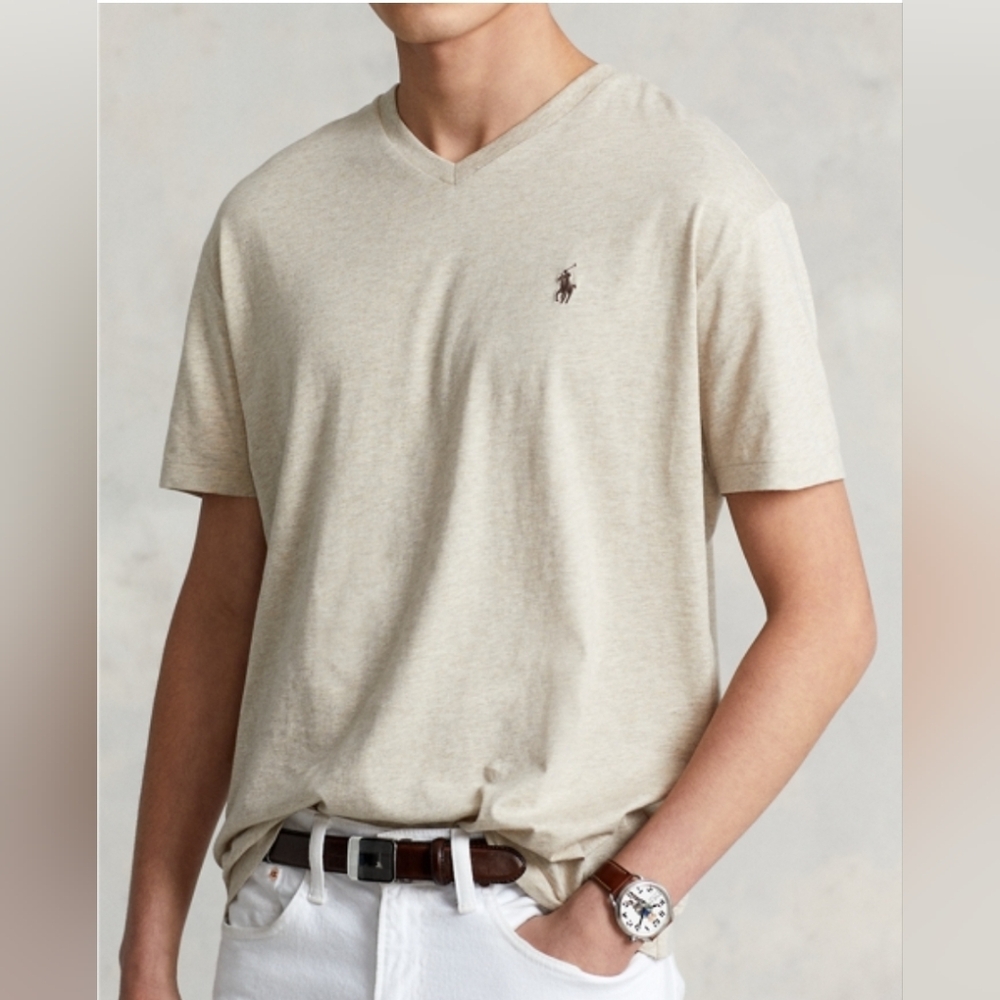 $55 Polo Ralph Lauren Mens Classic-Fit Jersey T-Shirt